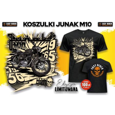Koszulka Męska Junak M10 Czarna